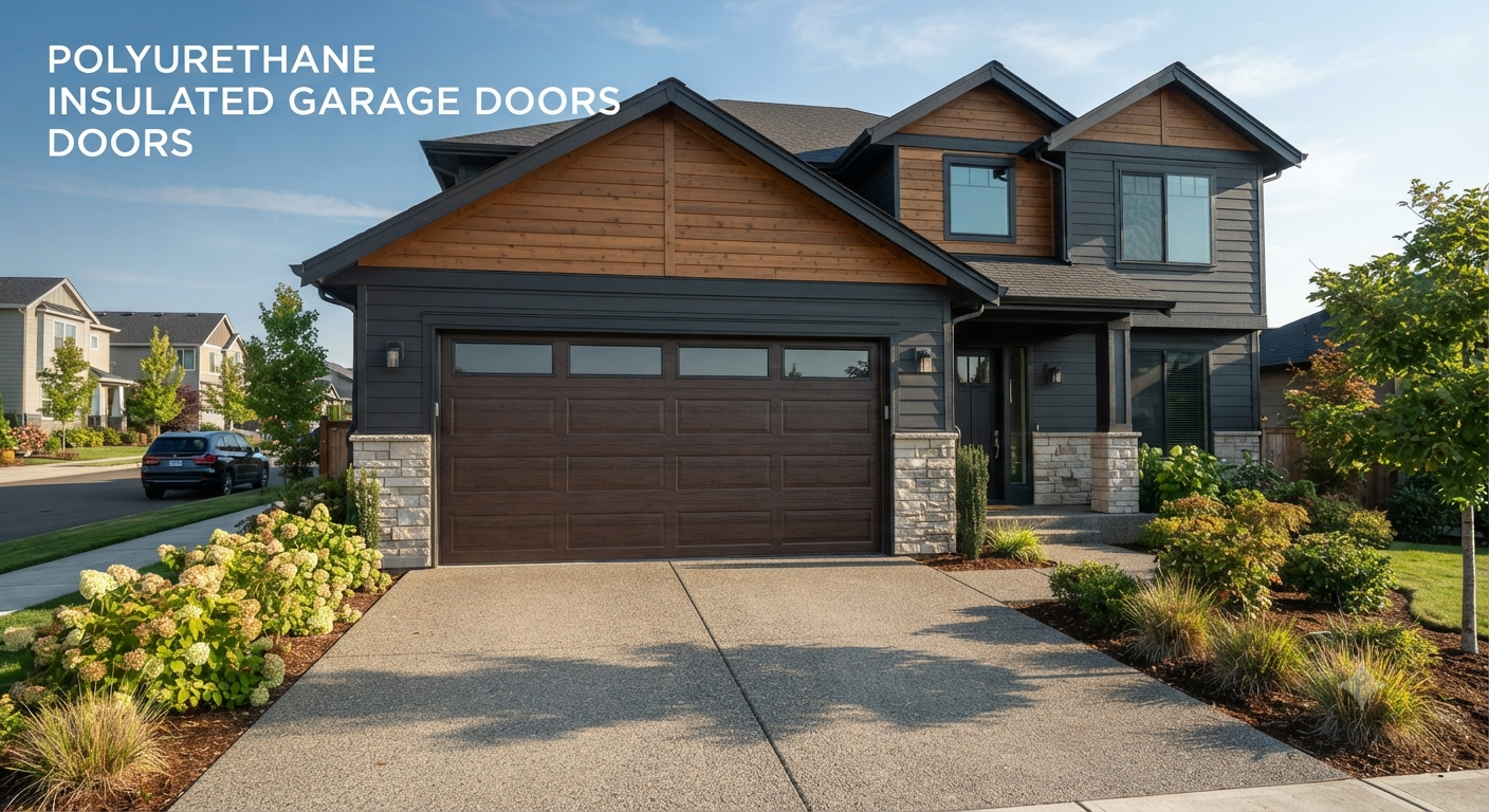Polyurethane Insulated Garage Doors