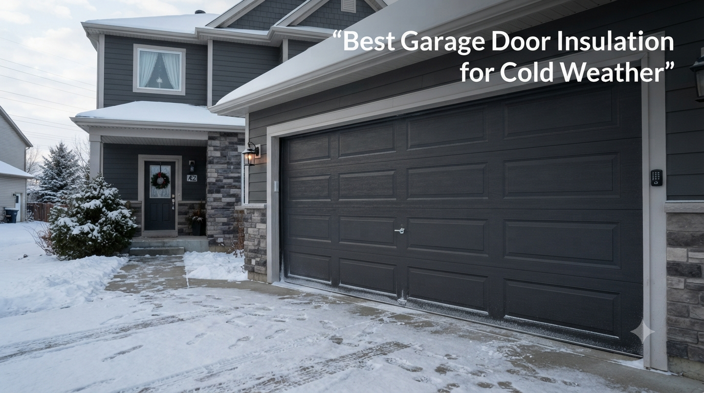 Garage Door Insulation for Cold Weather
